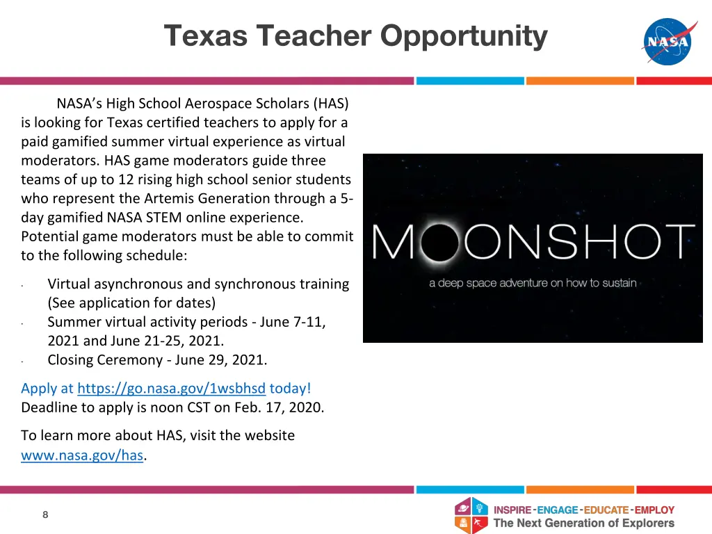 texas teacher opportunity