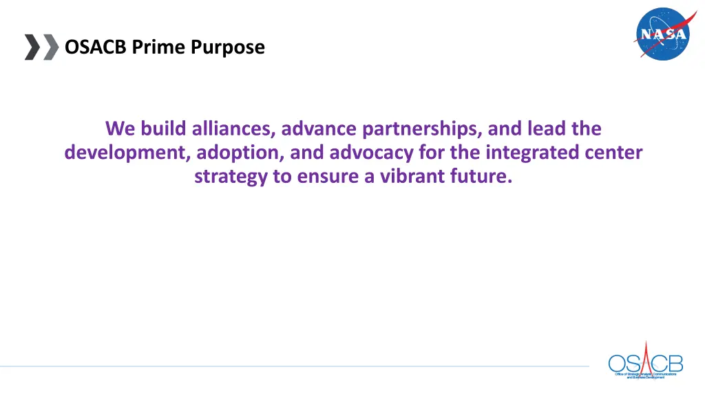osacb prime purpose
