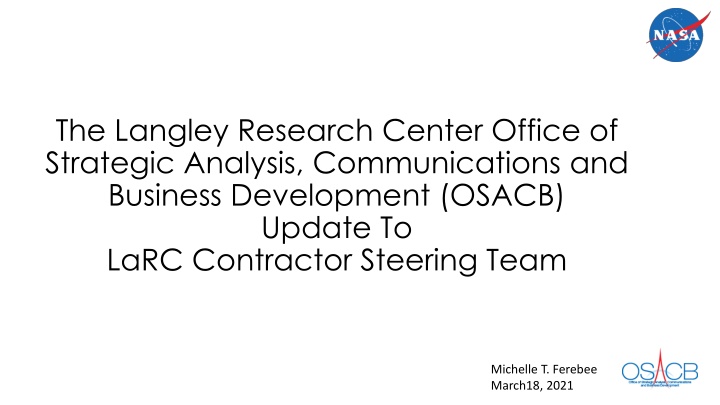 the langley research center office of strategic