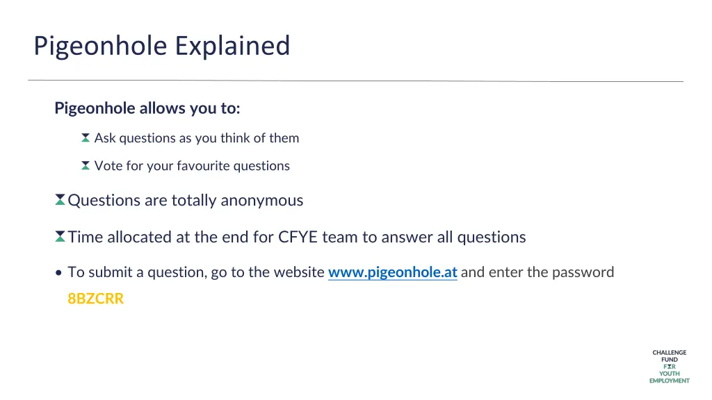 pigeonhole explained