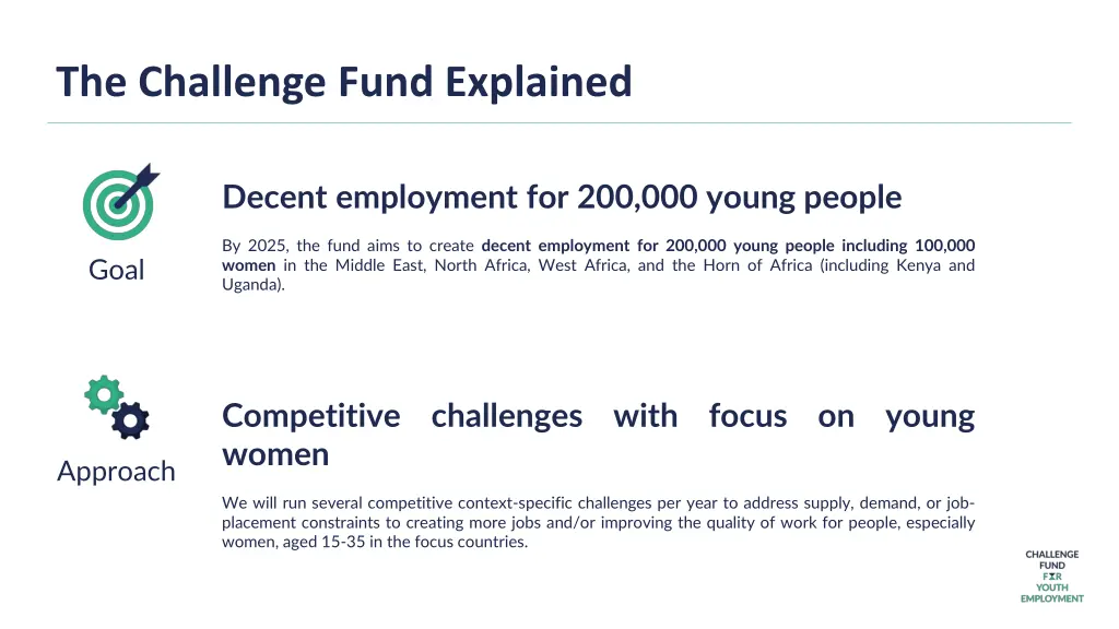 the challenge fund explained