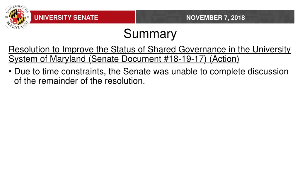 university senate 6