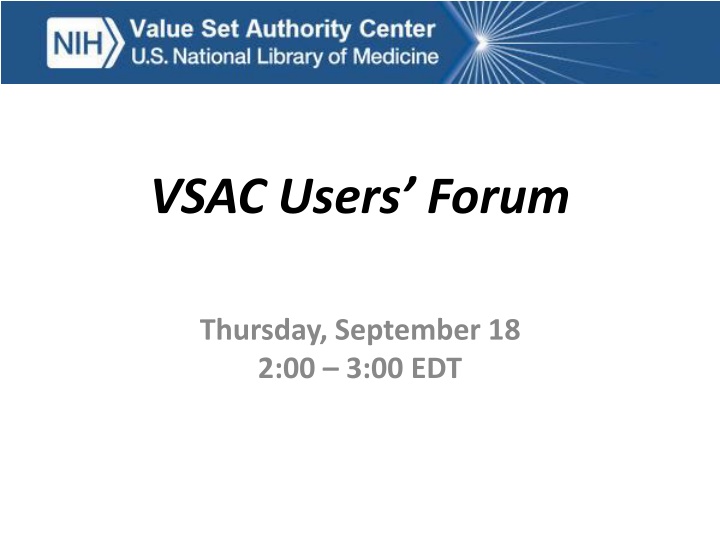 vsac users forum