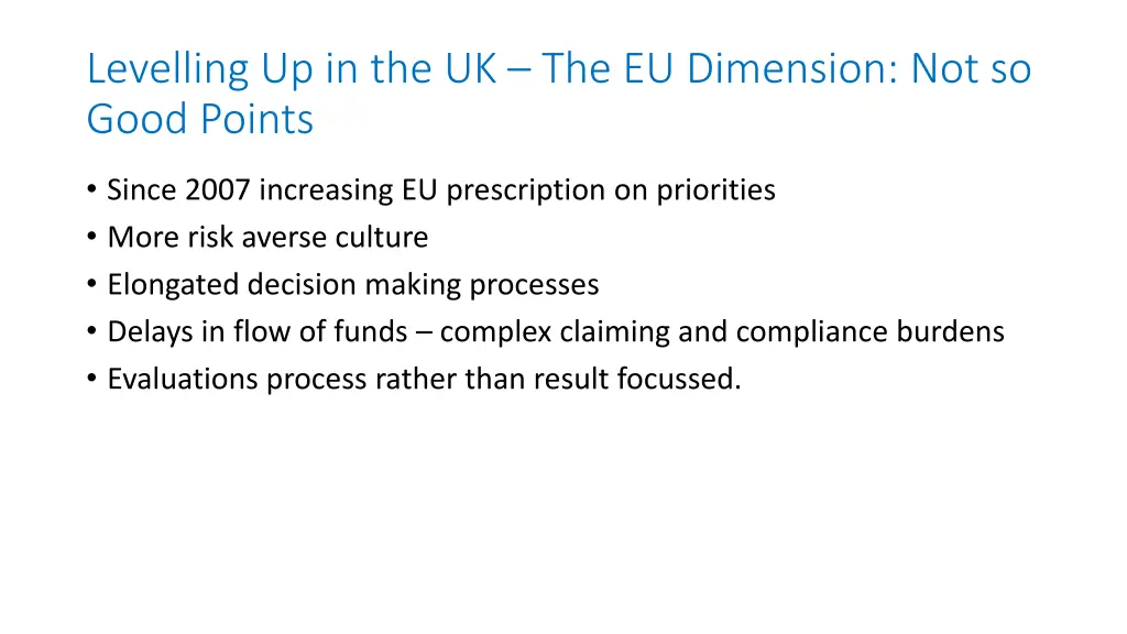 levelling up in the uk the eu dimension