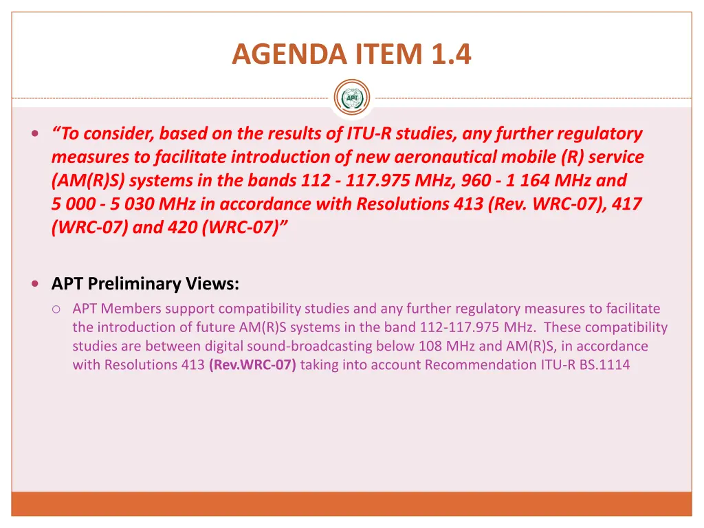 agenda item 1 4