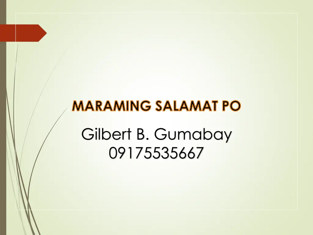 maraming salamat po