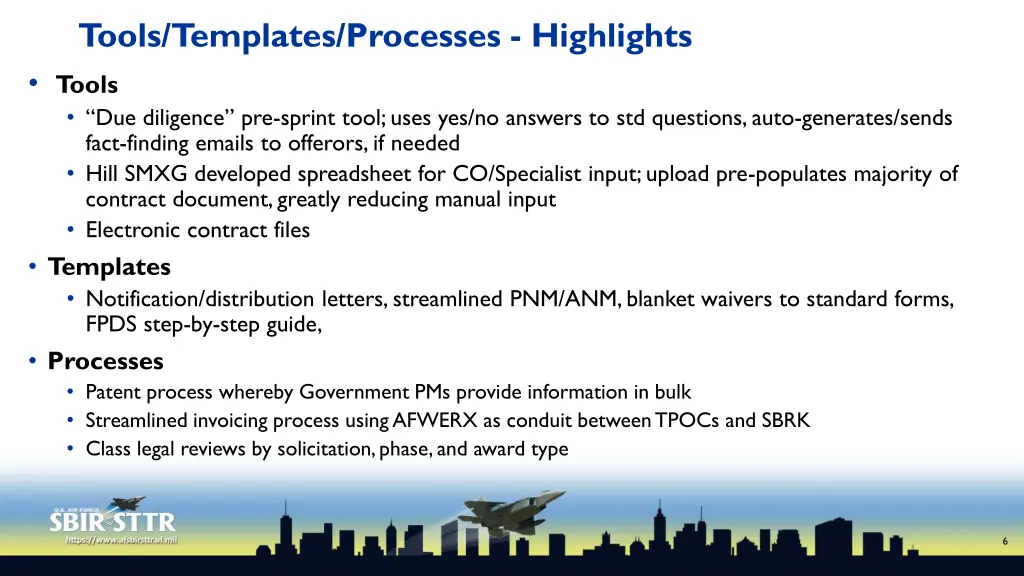 tools templates processes highlights tools