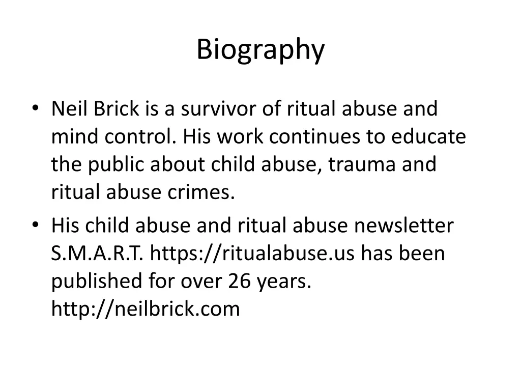 biography