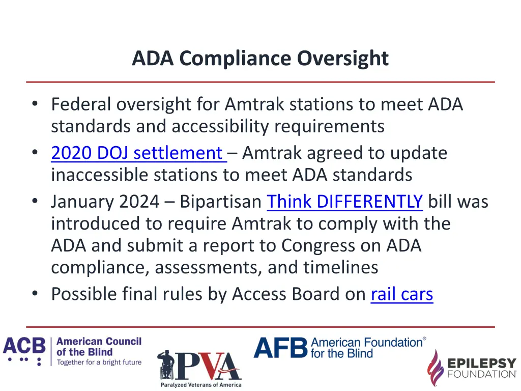 ada compliance oversight