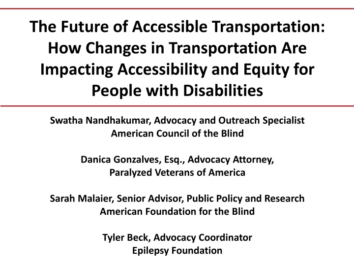 the future of accessible transportation
