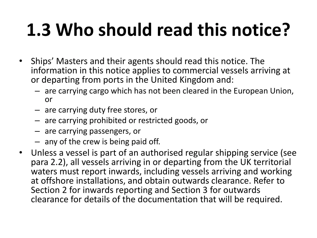 1 3 who should read this notice