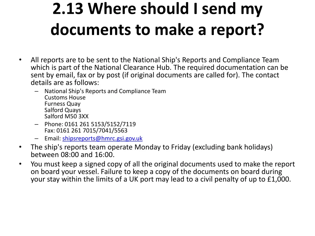 2 13 where should i send my documents to make