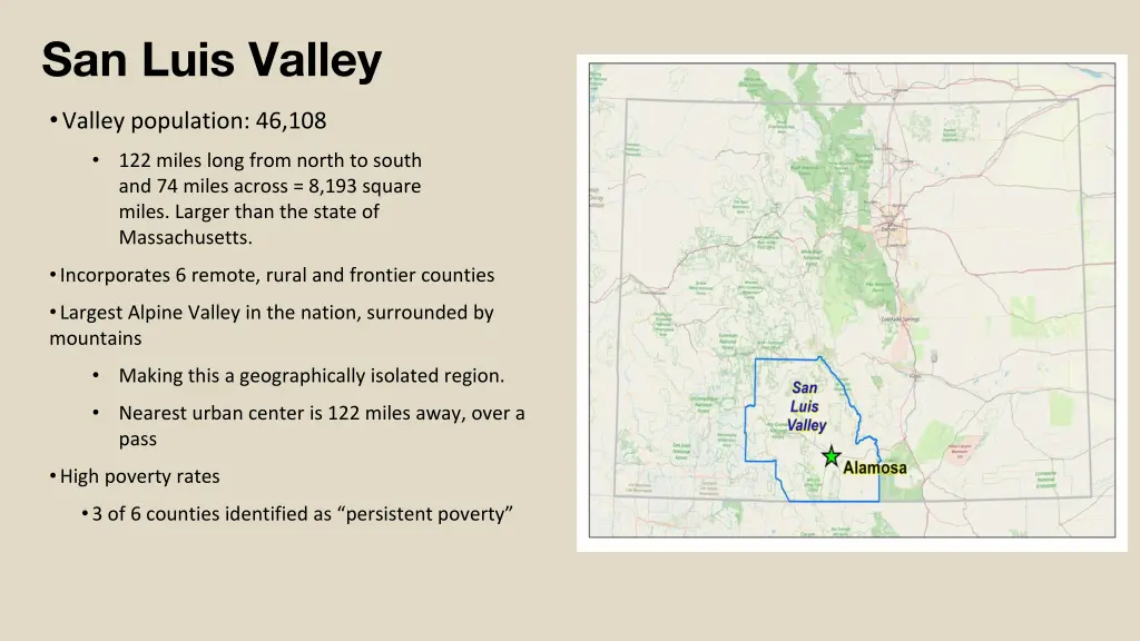 san luis valley