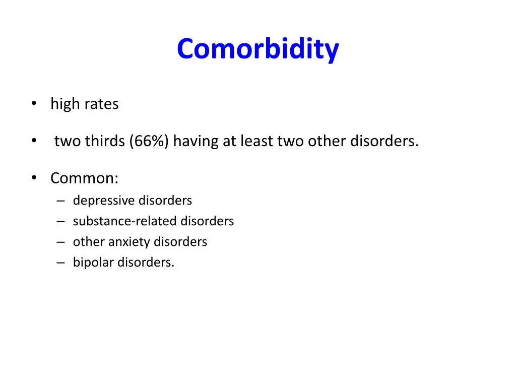 comorbidity