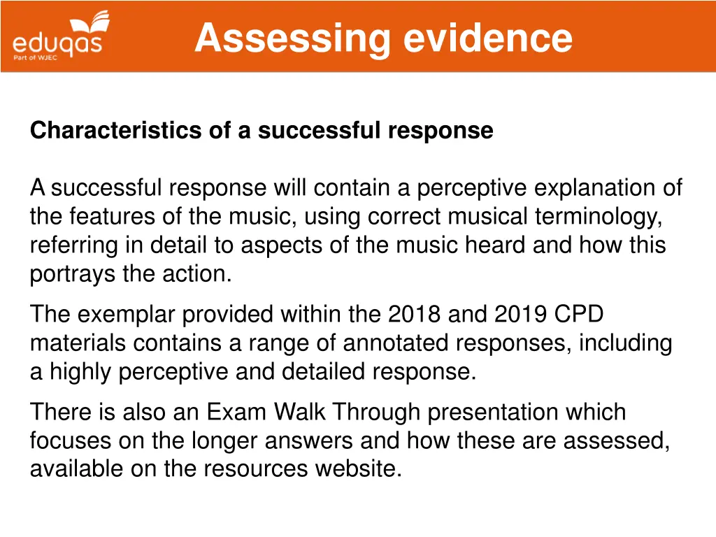 assessing evidence 8