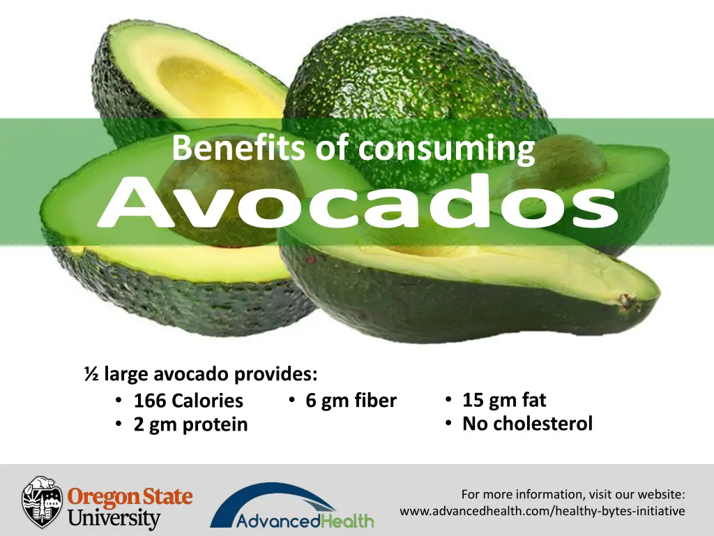 benefits of consuming 1