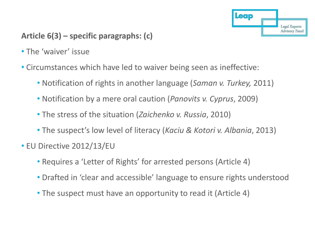 article 6 3 specific paragraphs c 10