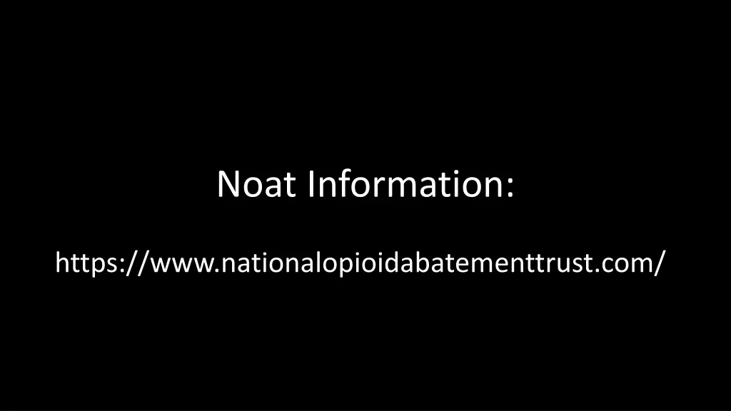 noat information