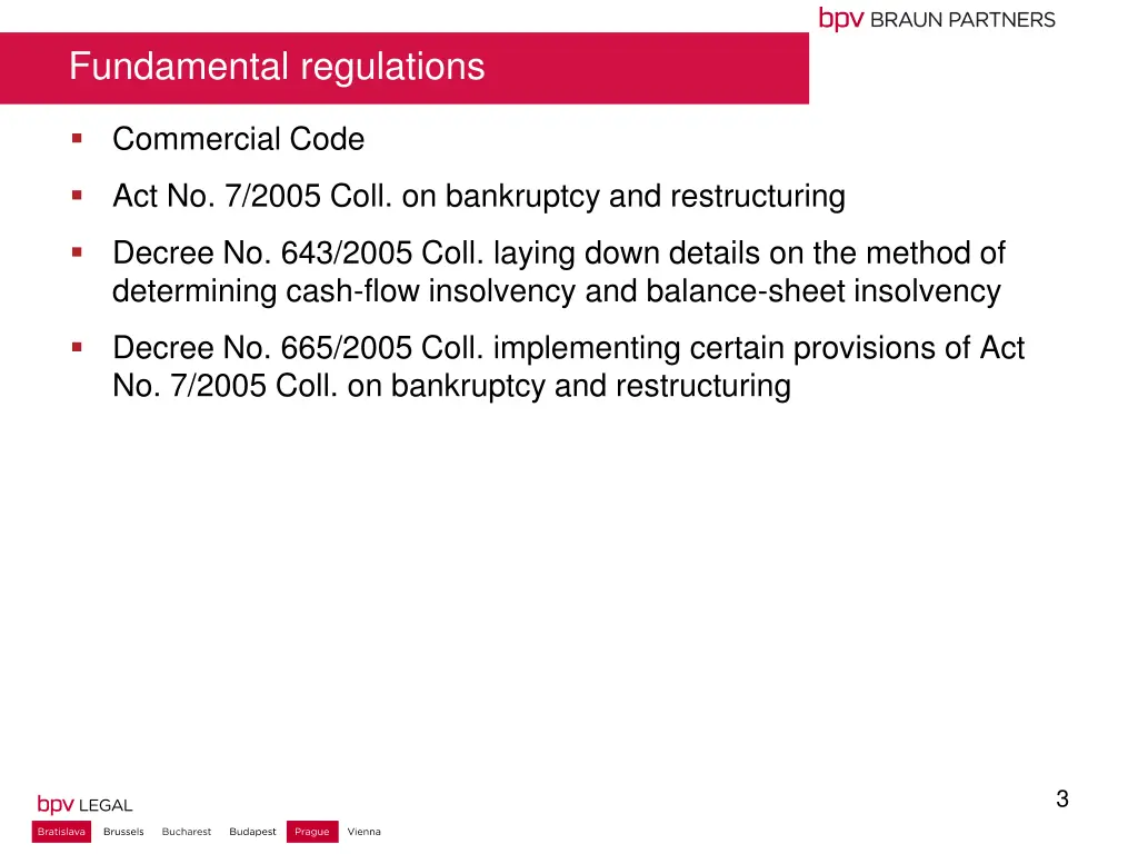 fundamental regulations