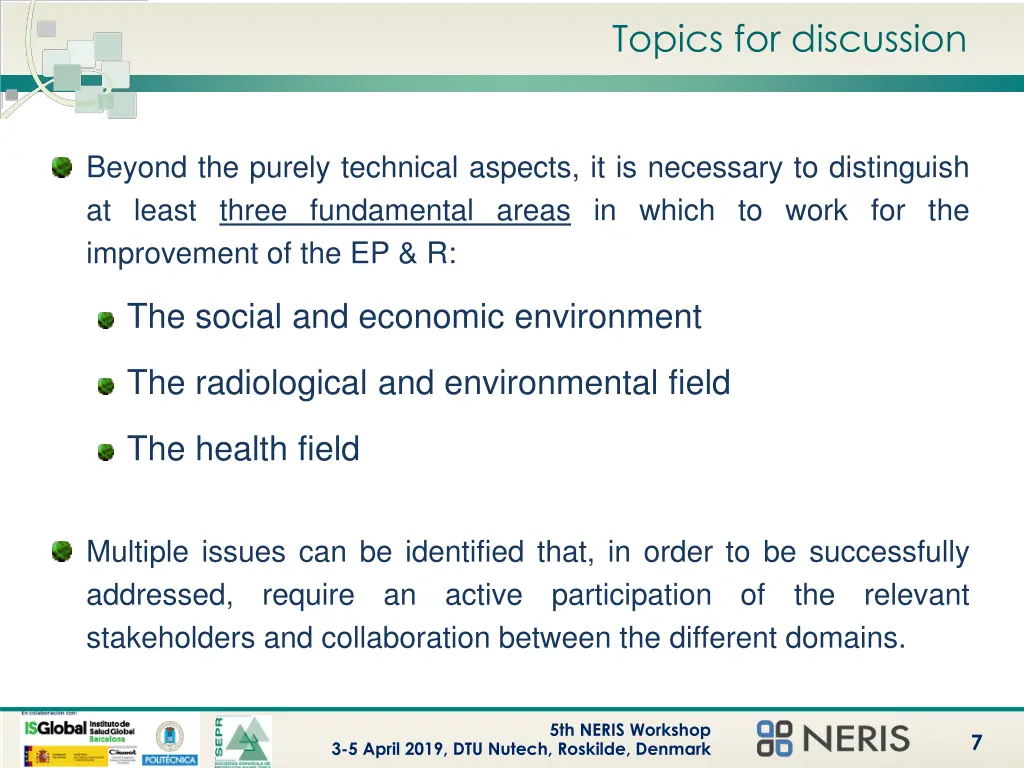 topics for discussion 1