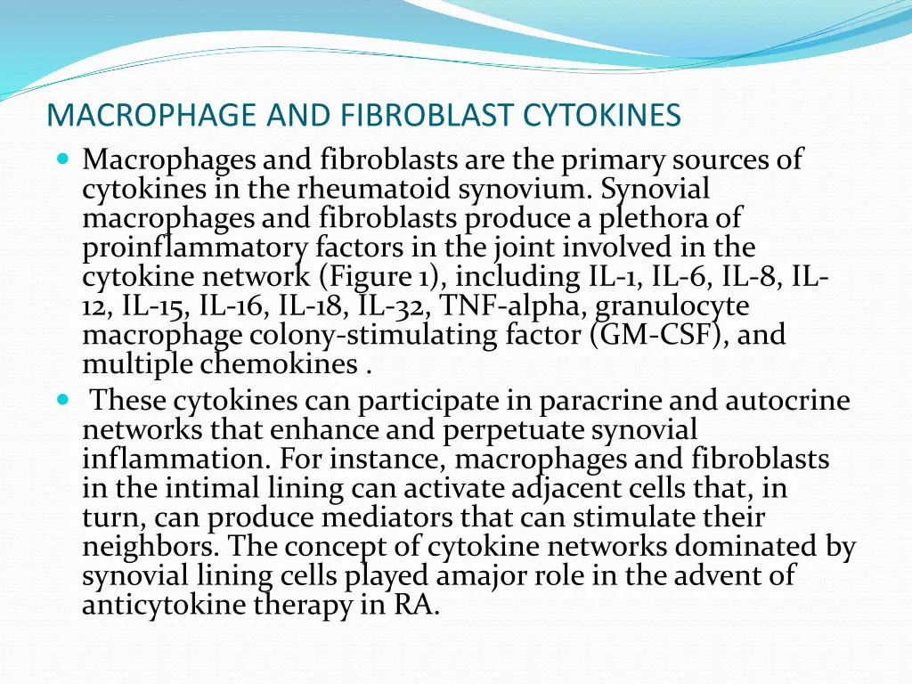macrophage and fibroblast cytokines macrophages