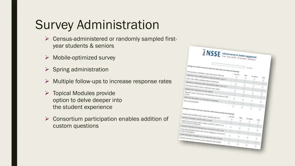 survey administration