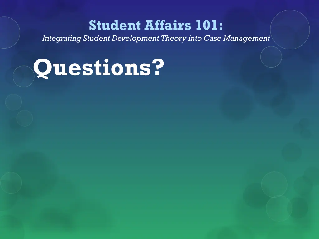 student affairs 101 integrating student 16