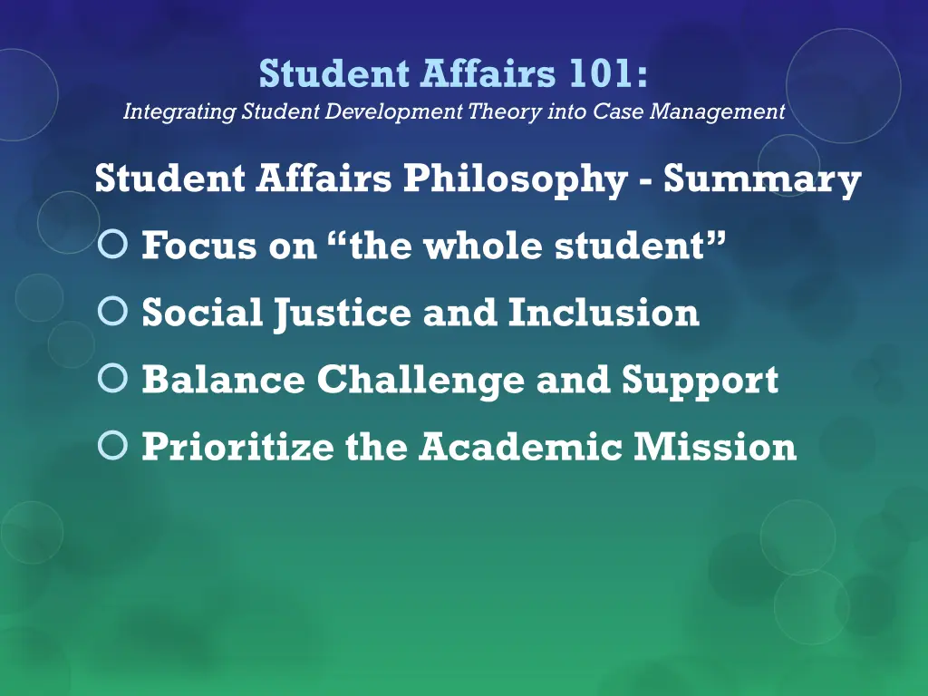student affairs 101 integrating student 4