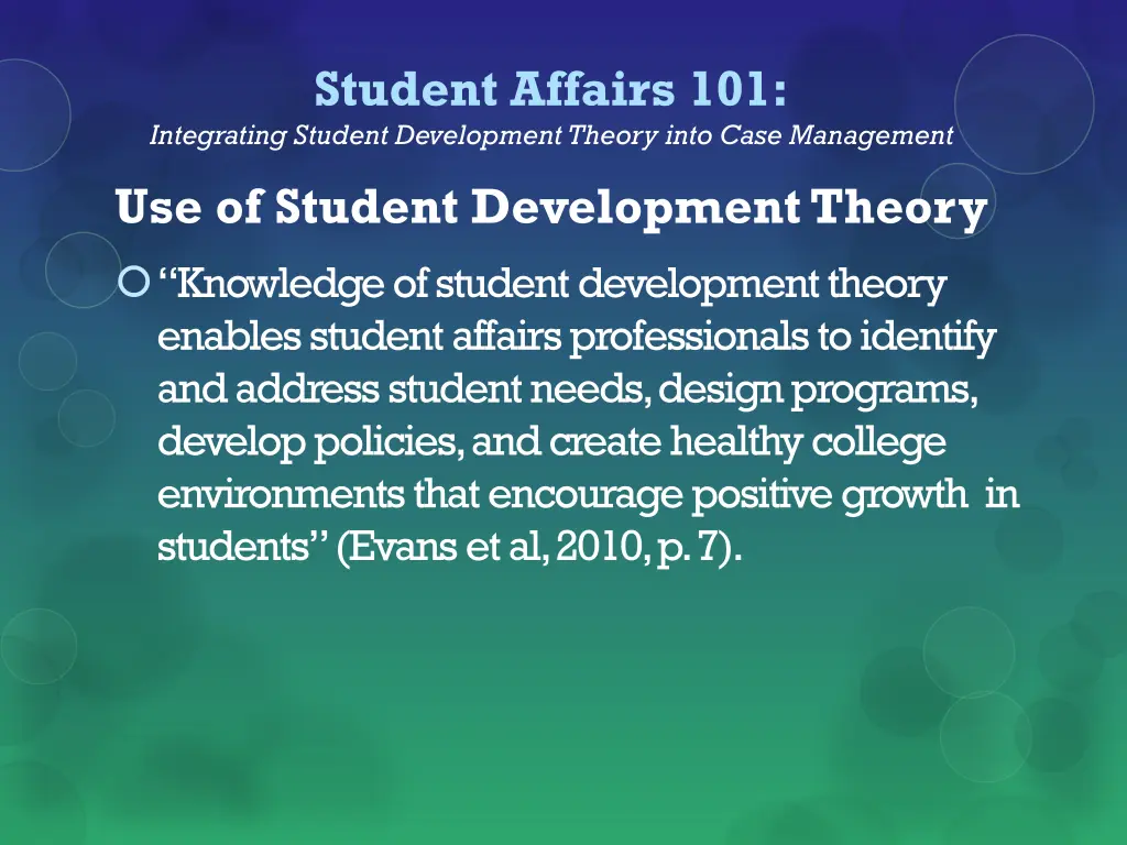 student affairs 101 integrating student 6