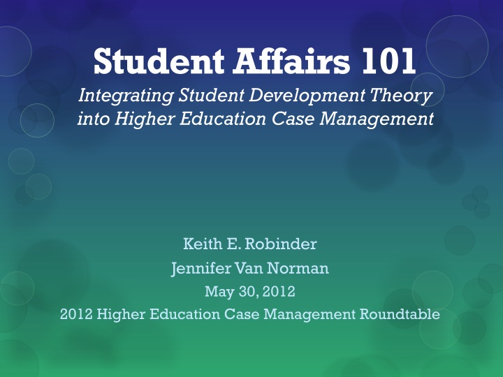 student affairs 101 integrating student