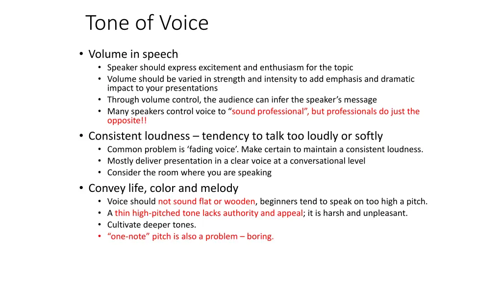 tone of voice