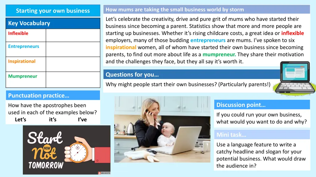 how mums are taking the small business world