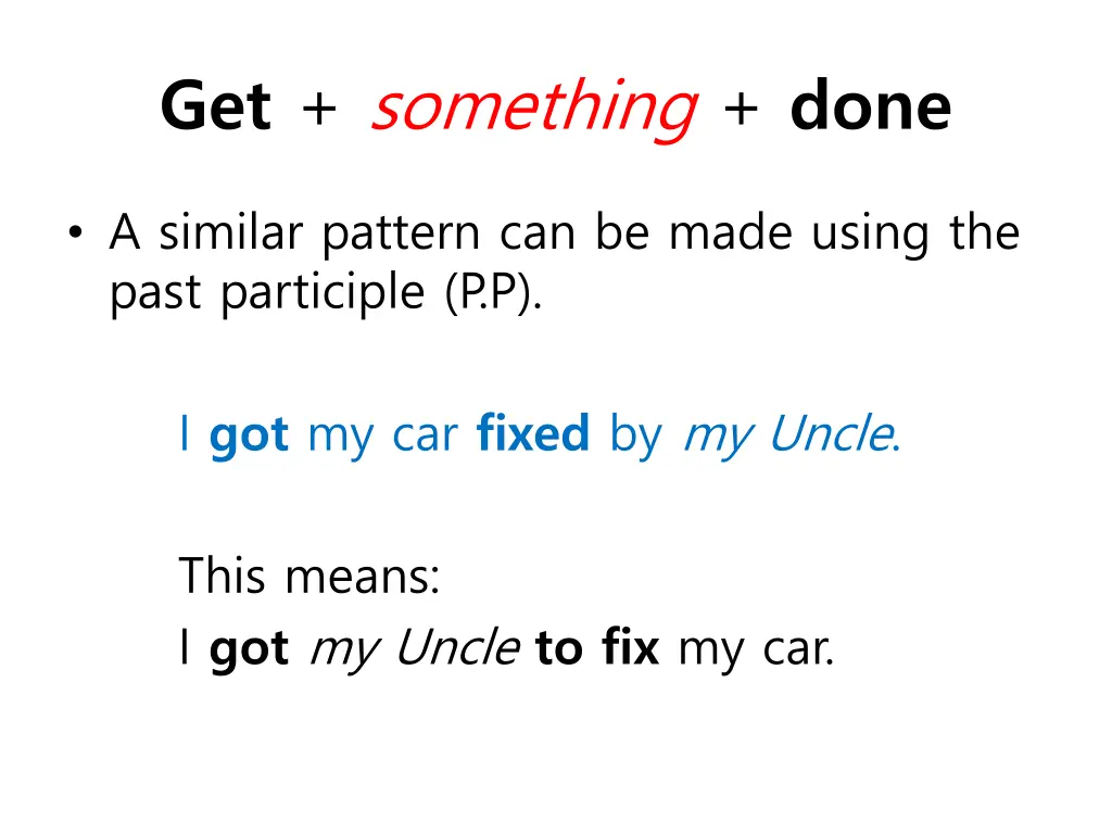 get something done