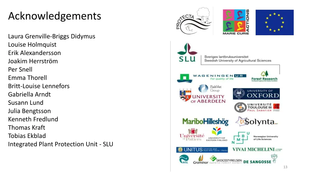 acknowledgements