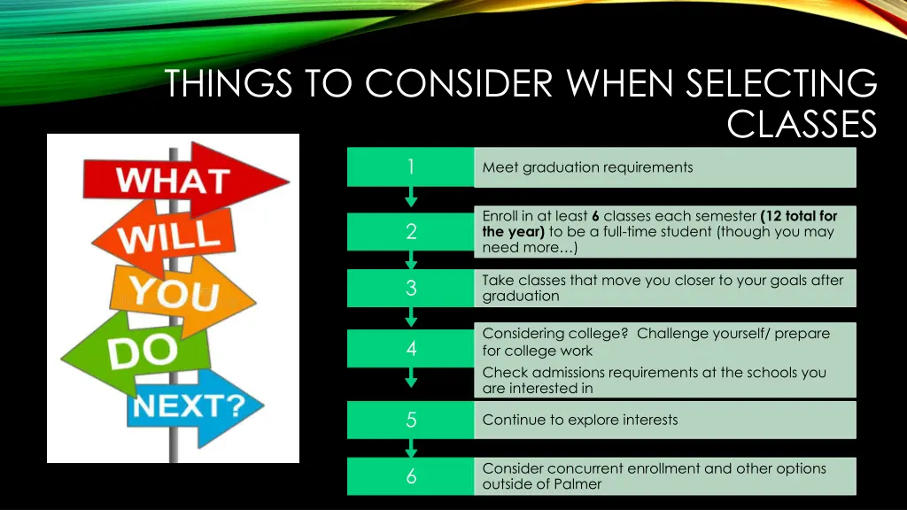 things to consider when selecting