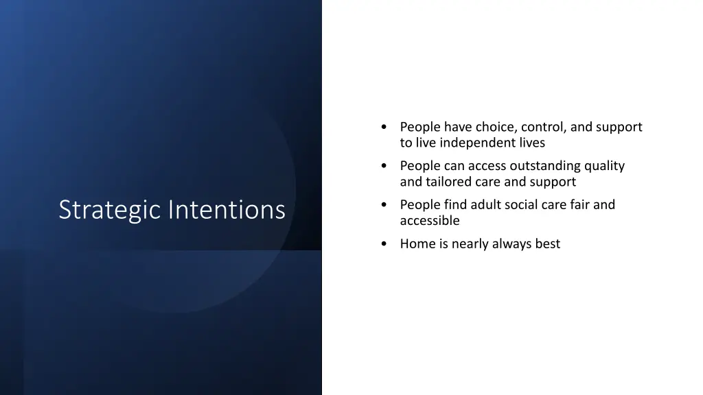 people have choice control and support to live
