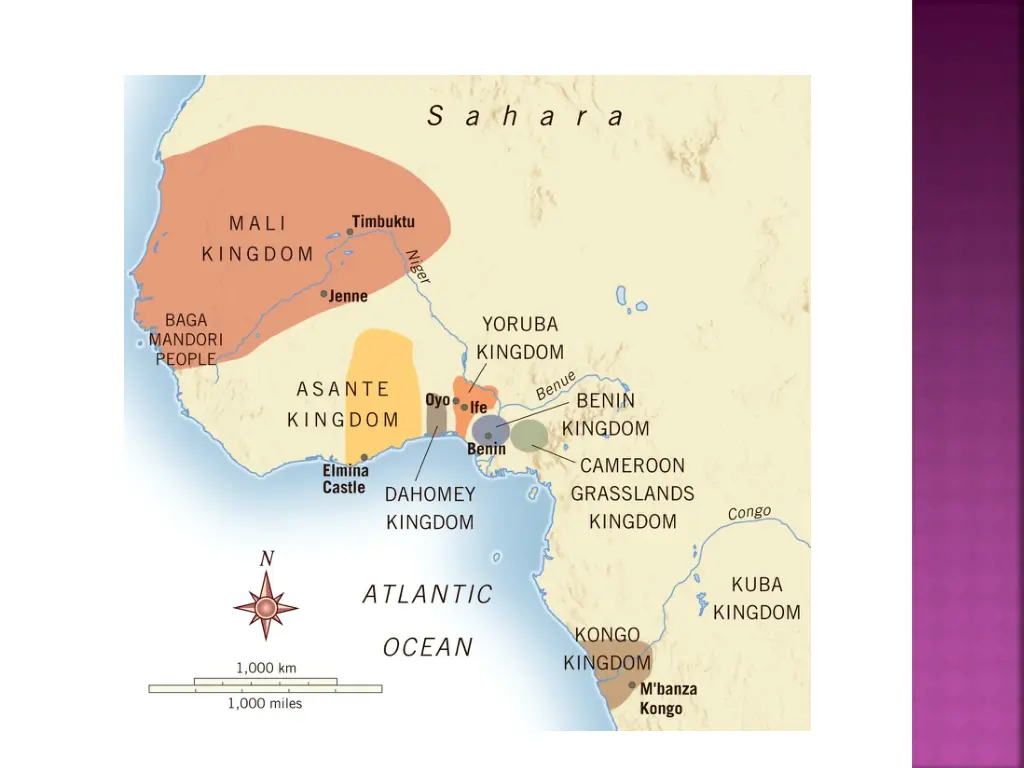 image result for kingdom of benin map