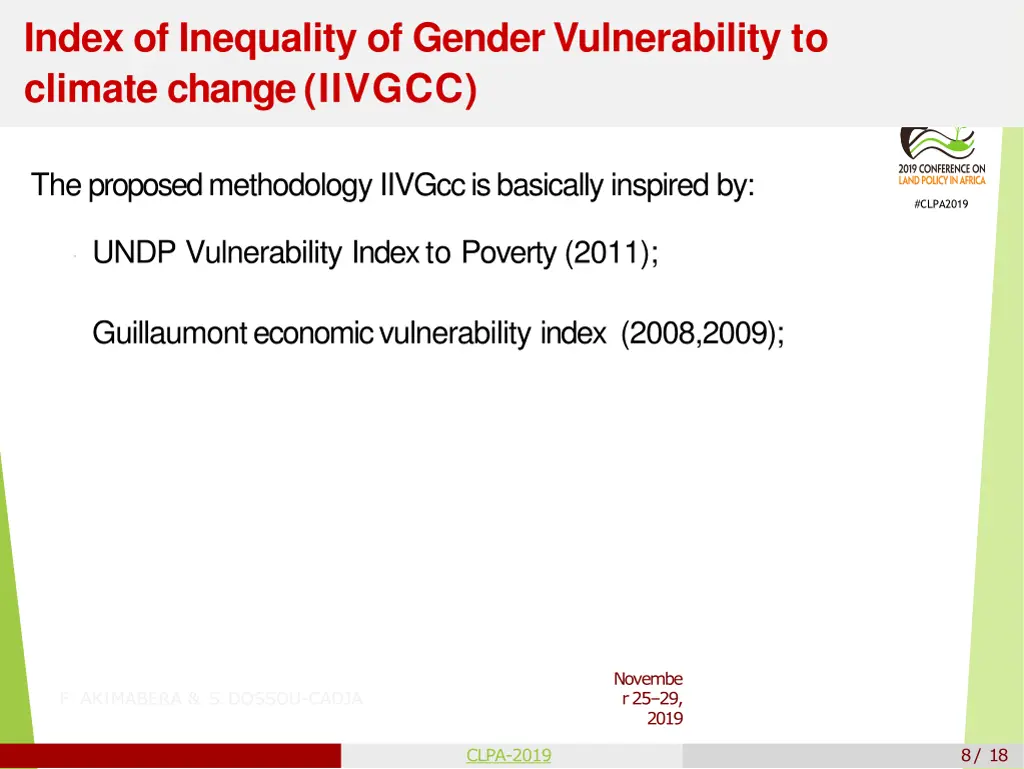 index of inequality of gender vulnerability 2