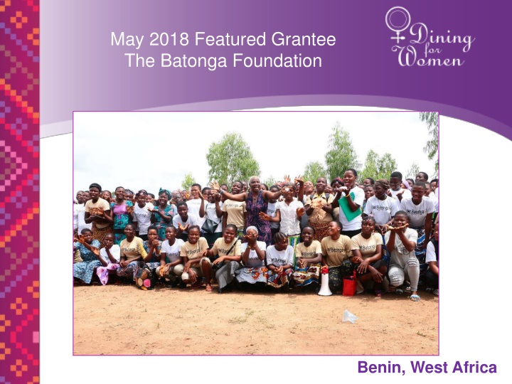 may 2018 featured grantee the batonga foundation