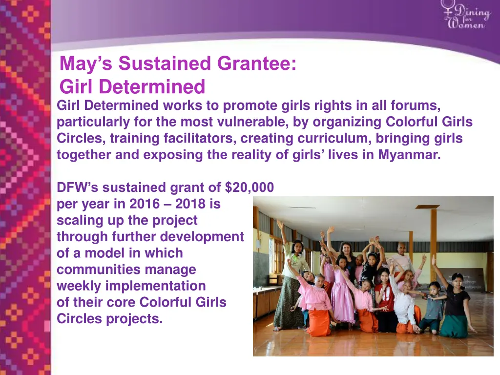 may s sustained grantee girl determined girl