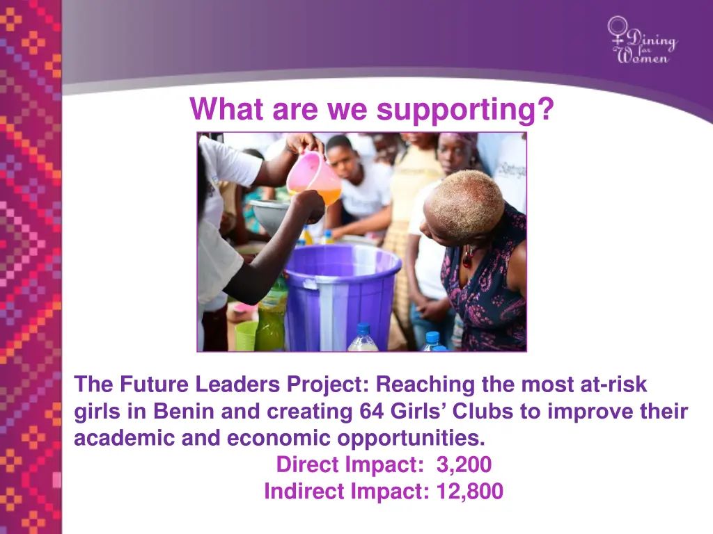 what are we supporting