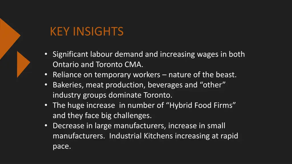 key insights