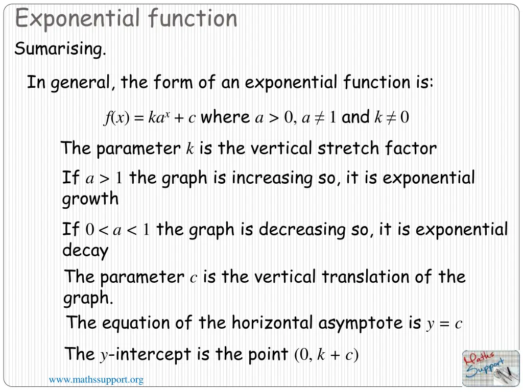 exponential function 6