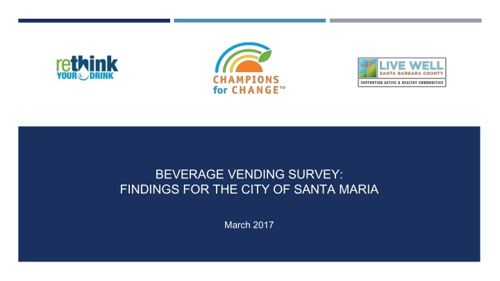 beverage vending survey findings for the city
