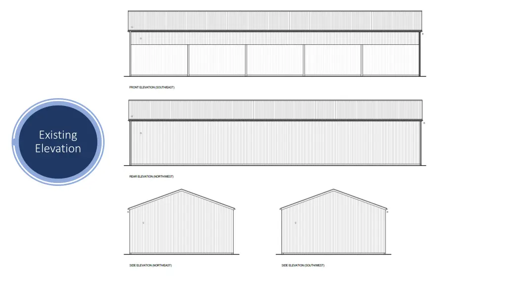 existing elevation