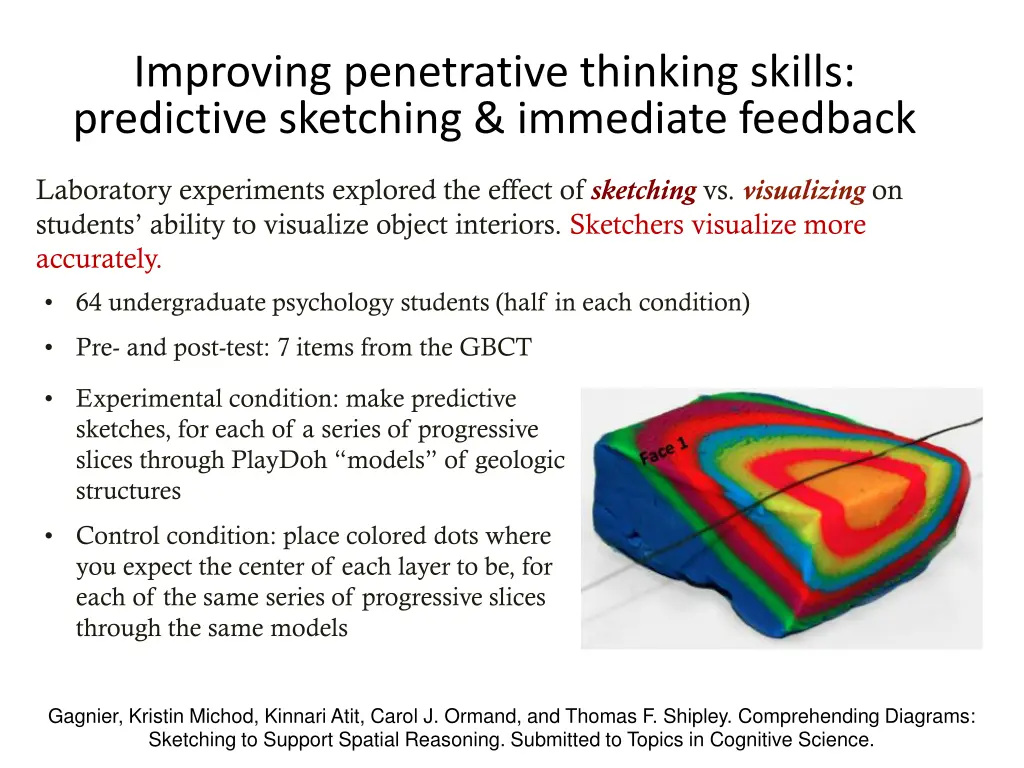 improving penetrative thinking skills predictive