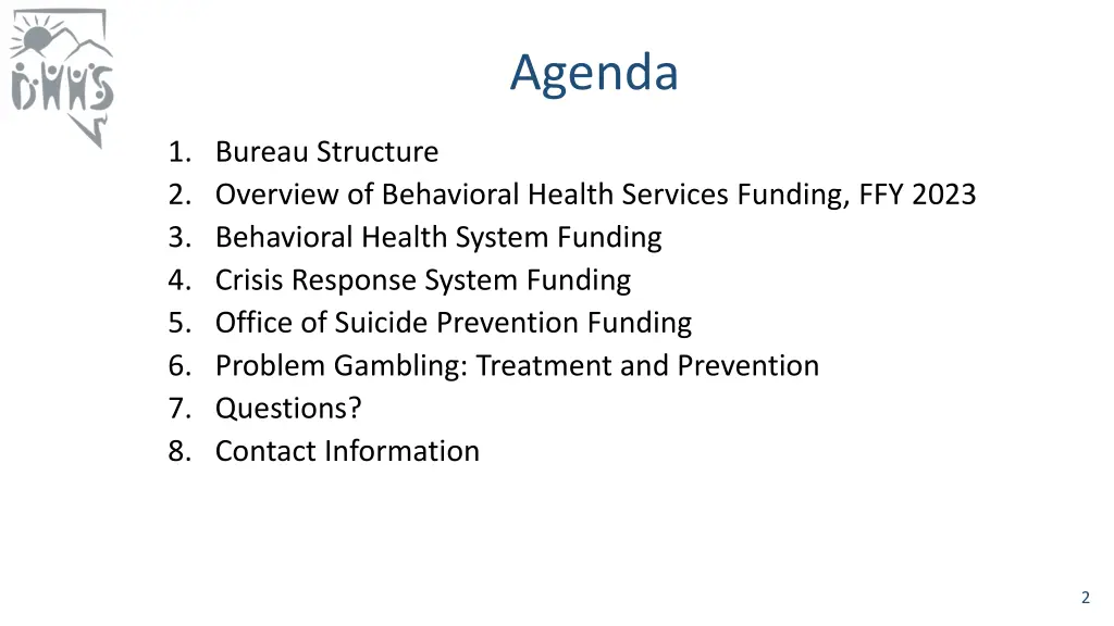 agenda