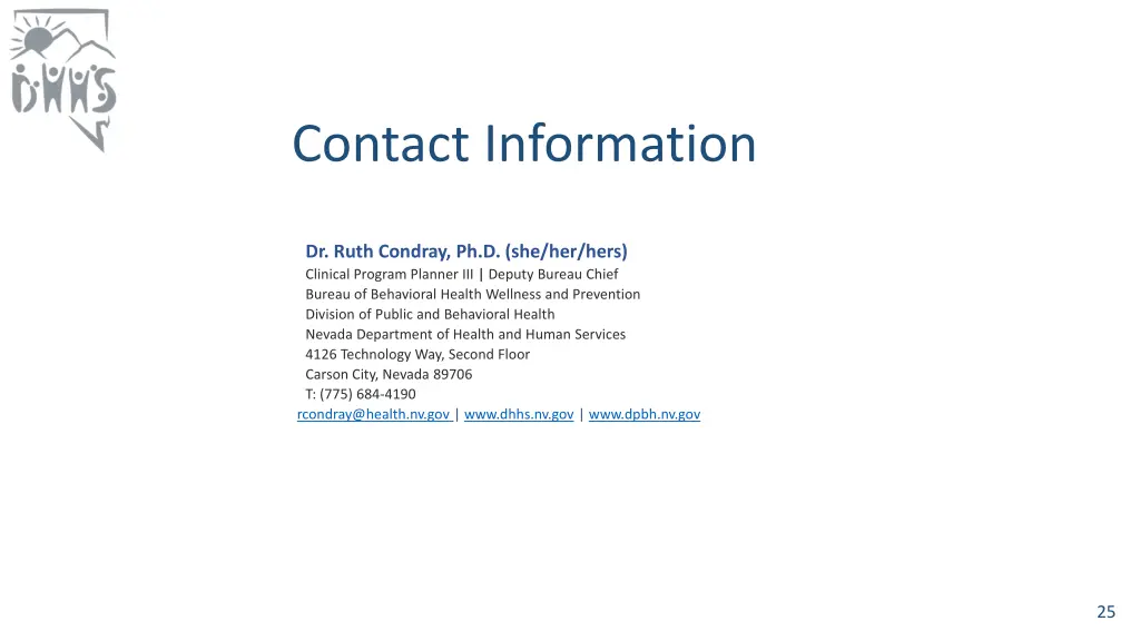 contact information