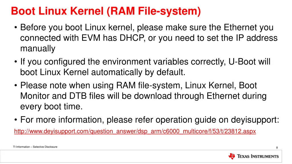 boot linux kernel ram file system