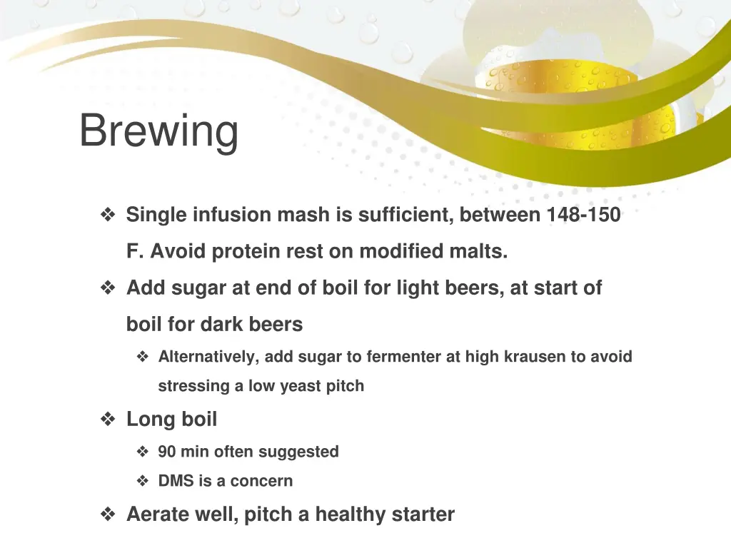 brewing